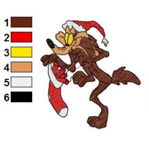 Looney Tunes Wile Coyote 03 Embroidery Design